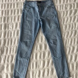 Express Light Blue Women's Skinny Jeans